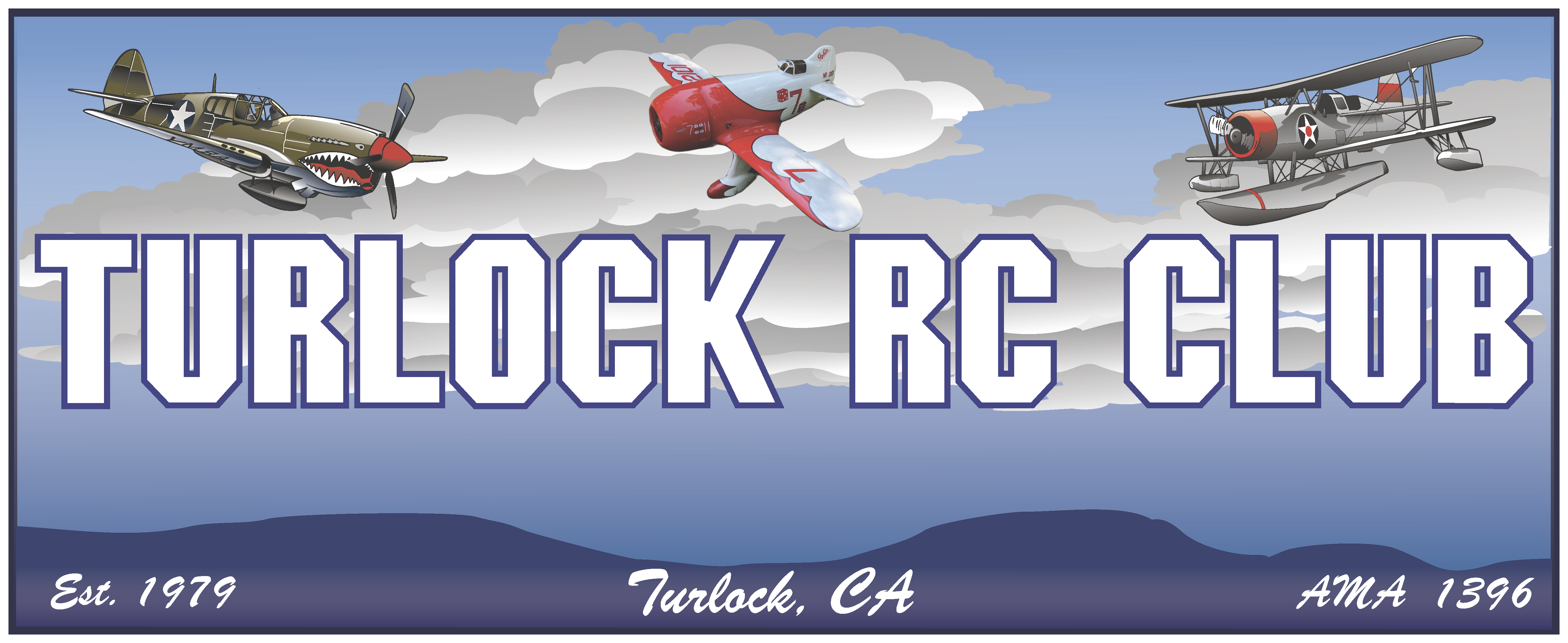 Turlock RC Club sign final OCT2024